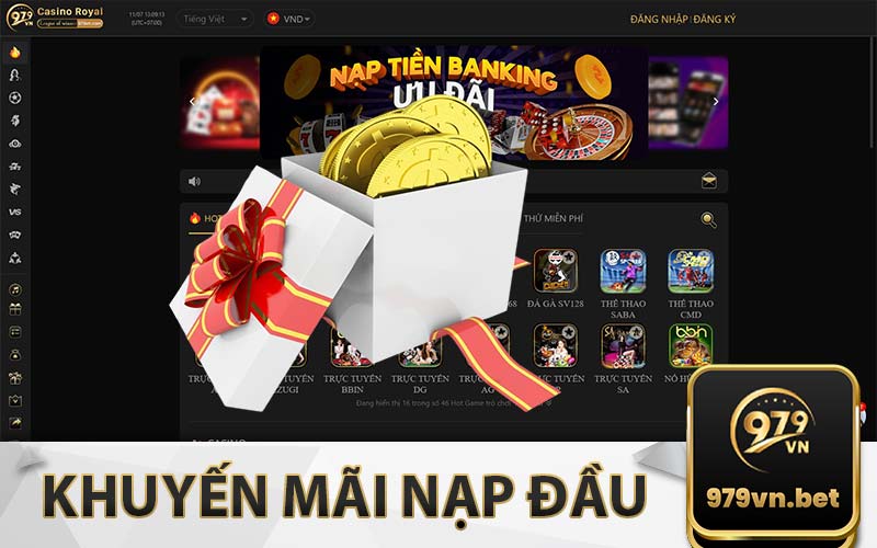 Khuyến mãi nạp đầu